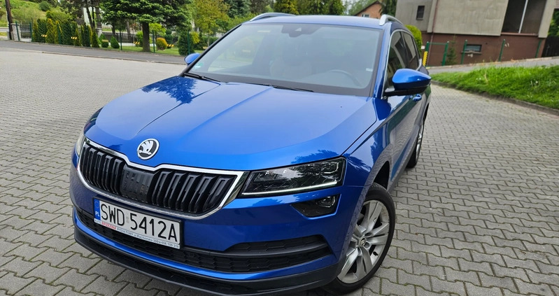 Skoda Karoq cena 87800 przebieg: 120000, rok produkcji 2019 z Rybnik małe 781